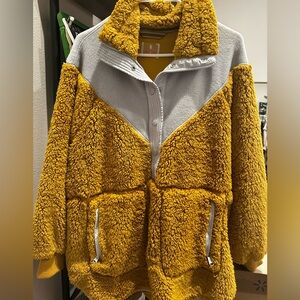 Free People oversize Teddy fleece